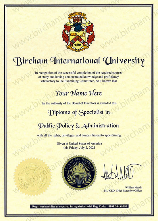 Diploma de Especialista - Expert Diploma de Especialista - Expert